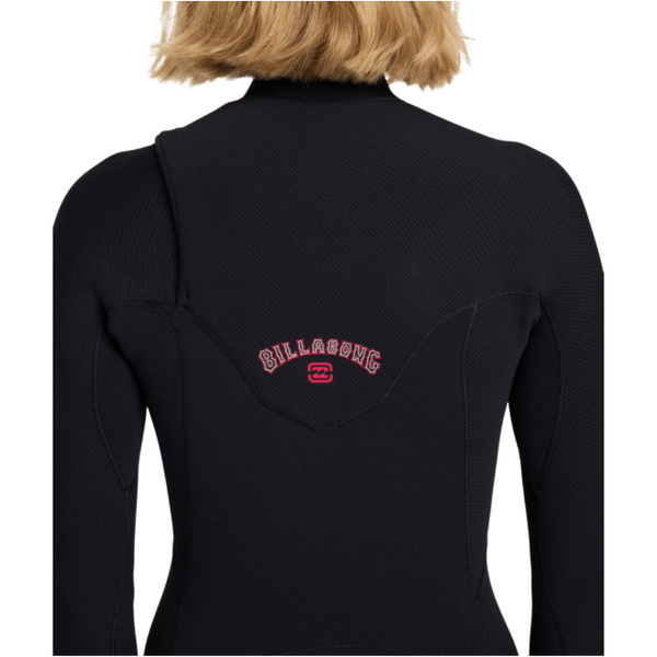 2026 Billabong Womens Furnace Revo 5/4mm Chest Zip Wetsuit ABJW100243 - Black
